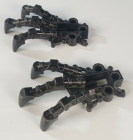Lego 9450 Ninjago Black Dragon Feet (2) Genuine RETIRED