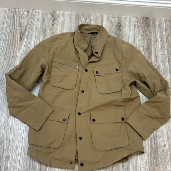 Five four beige button down jacket men - image 1