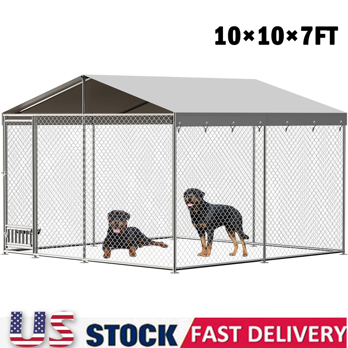 Make A Retriever Kennel Cover Xl Dog House Outdoor Rophefx Metal