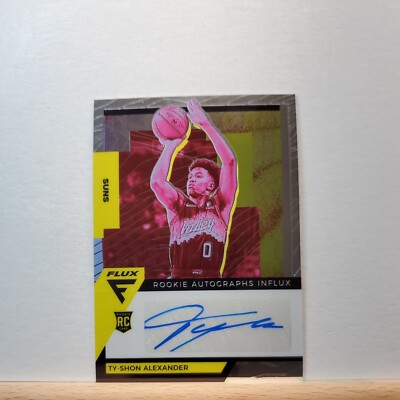 2020-21 FLUX Basketball Ty-Shon Alexander Rookie Autographs Influx AUTO #RAI-TSA