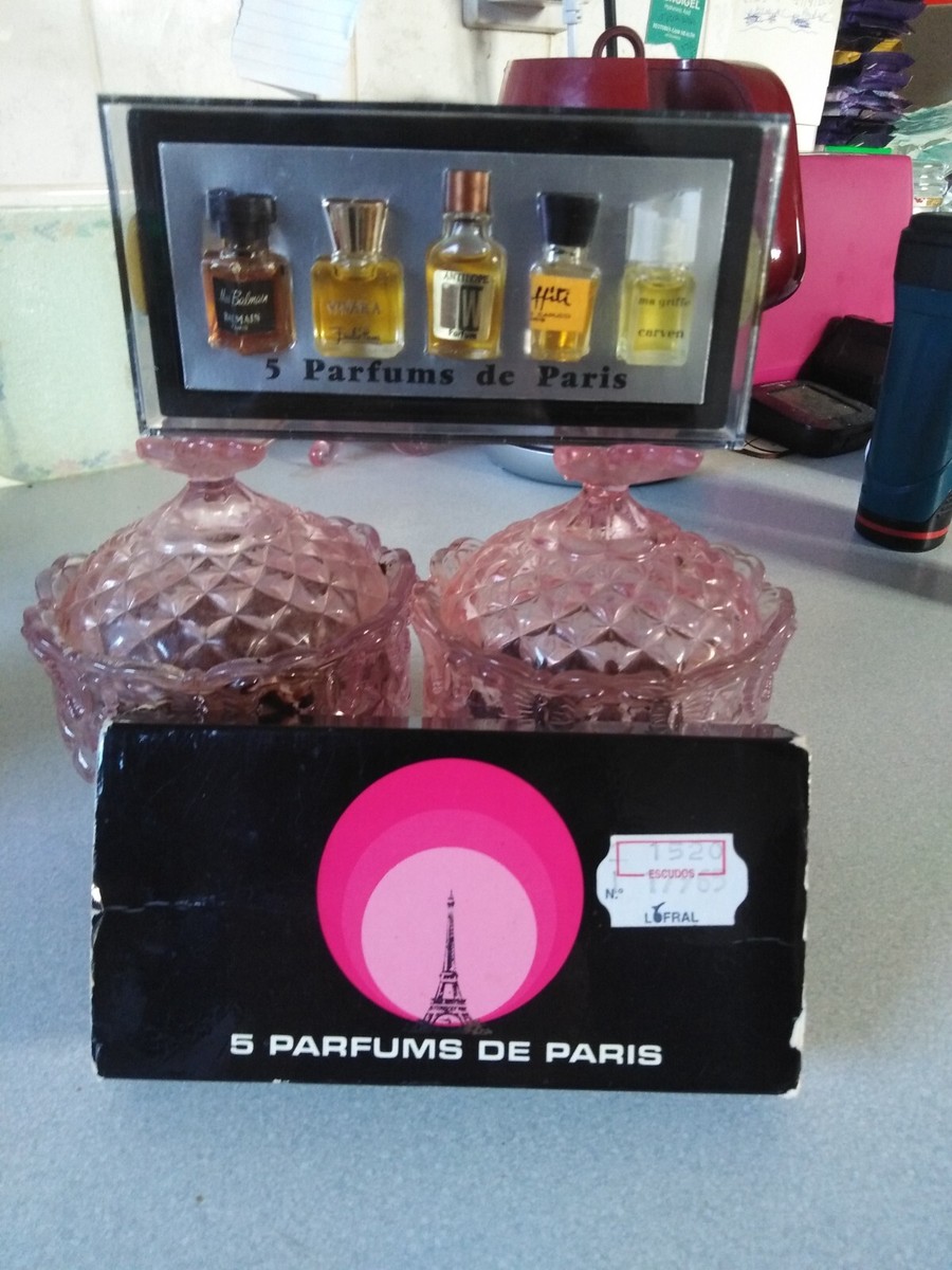 12928 5 Parfums de Paris セット Vintage Rare 5 Parfums de Paris Gift Set. New . Boxed | eBay UK