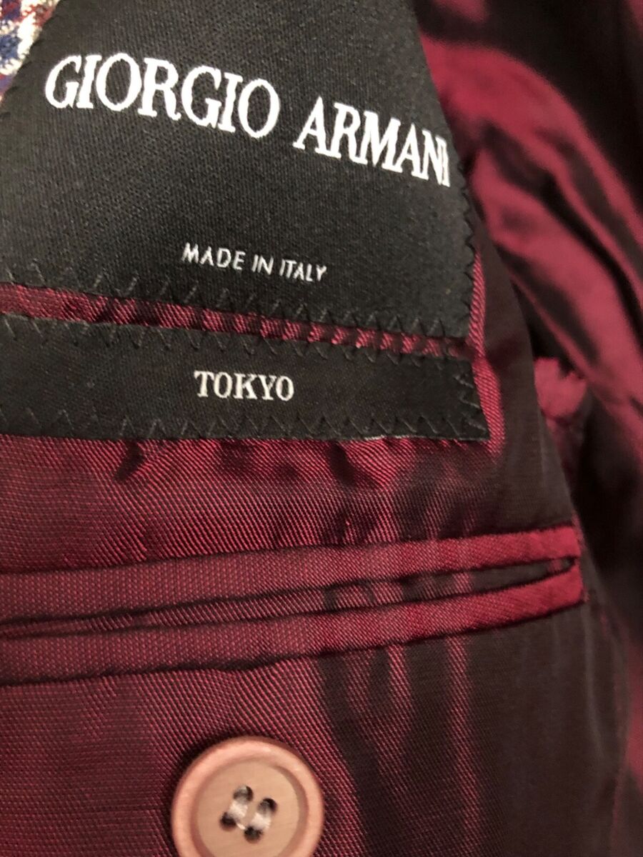 Giorgio Armani Tokyo Mens Silk Wool Blend Jacket Size 48 | eBay Giorgio Armani Tokyo Mens Silk Wool Blend Jacket Size 48 | eBay