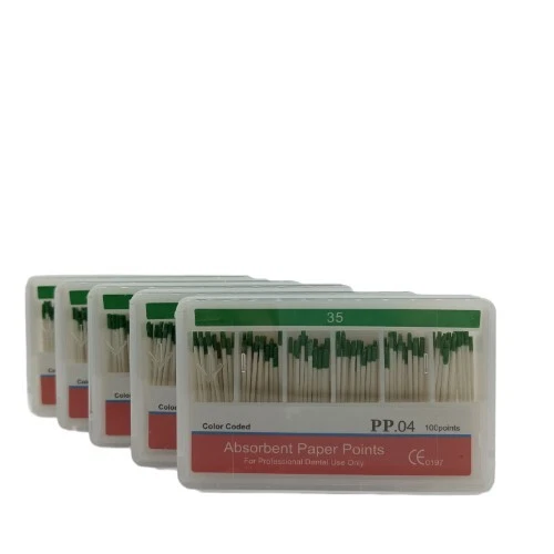 10 Packs Dental Endodontics Absorbent Paper Point Taper 0.04 35# 100pcs/pack - Image 4 of 4