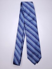 Haggar Mens Formal Necktie 59"Lx3"W Blue Neck Tie