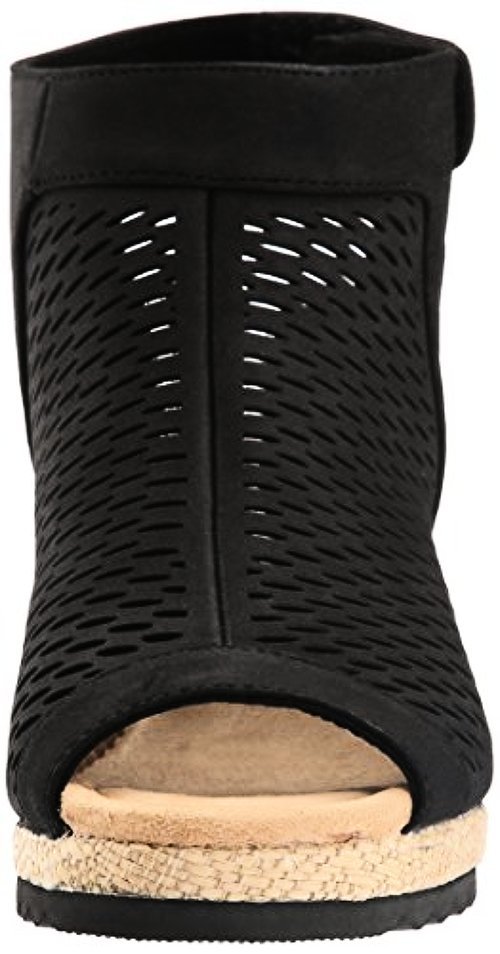skechers cali women's monarchs blue nights wedge sandal