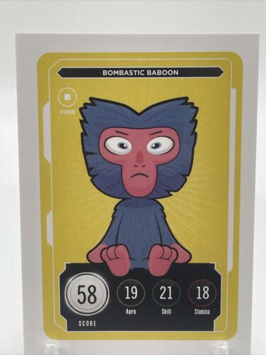 BOMBASTIC BABOON VeeFriends Compete And Collect Card Core Series 2 ZeroCool - Picture 1 of 2