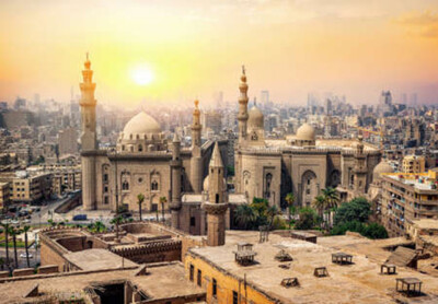 Wandbild: Moschee Sultan in Kairo (123321221)