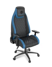 Gaming Chair Atlantic Dardashti Commercial Grade Ergonomic Leather Arctic Blue