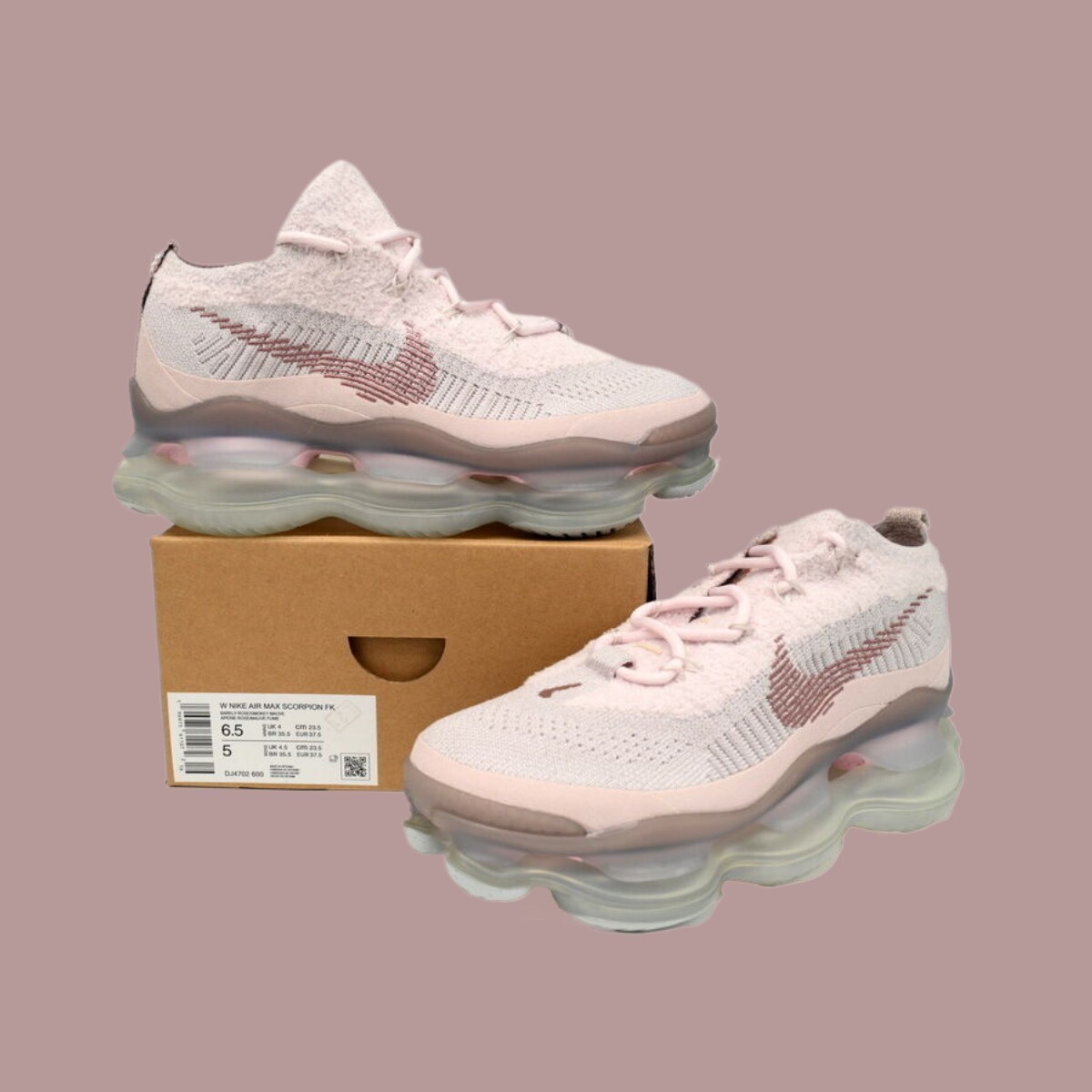 Nike Air Max Scorpion FK 2022 Returns In Pink Women Size Sneaker