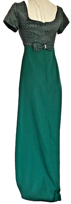 formal regency dress Champagne A-Line Short Sleeves Ankle Length Mother of The Bride Dresse