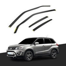 Suzuki Vitara MK2 2014-Onwards 5 Door SUV Wind Deflectors Rain Guard Visors 4pc