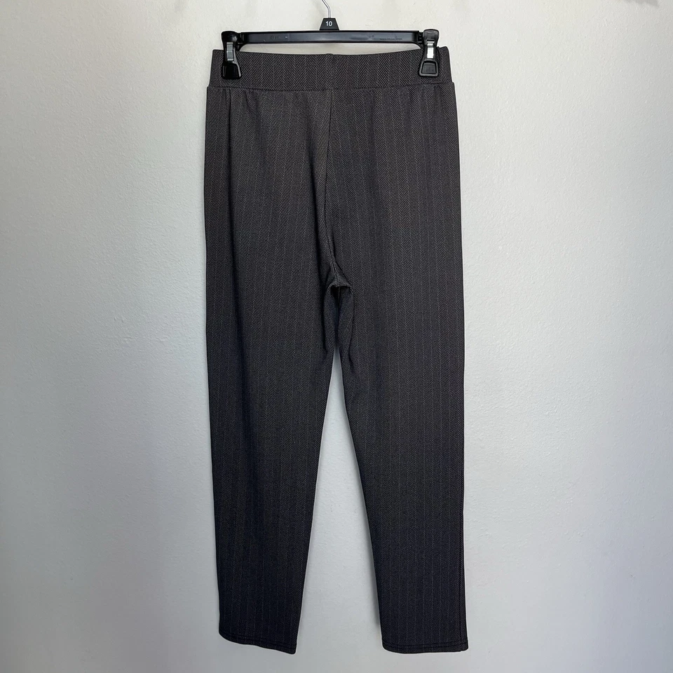 Leggings de Invierno Gris Chevron Pin Rayas Rn# 141401 Talla S/M Foto 4 de 4