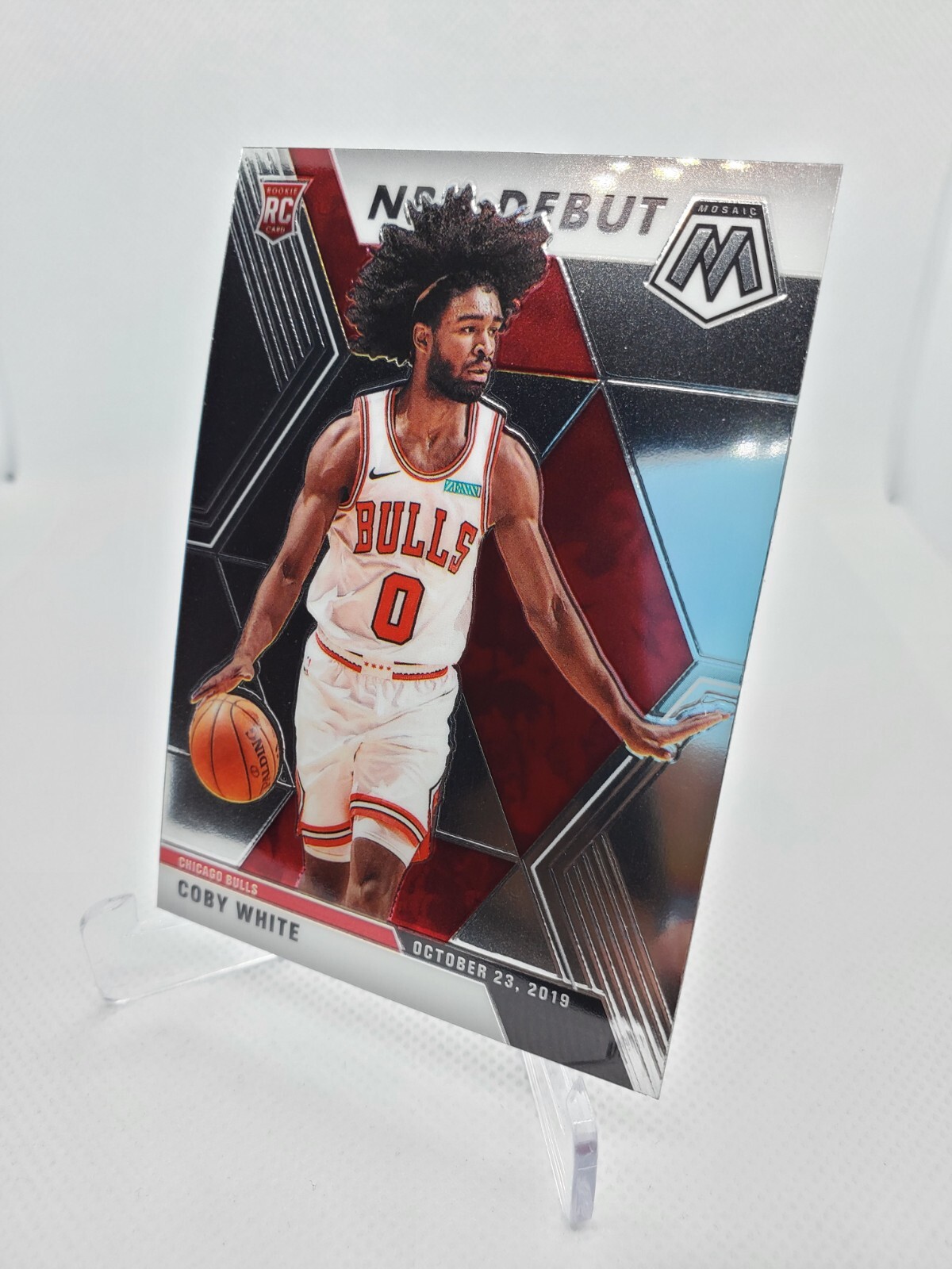 Coby White - Chicago Bulls - 2019-20 Panini Mosaic - NBA Debut Rookie RC - #264