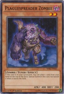 Plaguespreader Zombie - SDSE-EN021 - Common - 1st Edition x3 - Near Mint