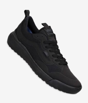Vans Ultrarange Exo Men\'s 11.5 Triple Black  Athletic Skateboarding Sneakers UltraRange EXO Made for the Makers Shoe in Gum Black | Vans main image 4