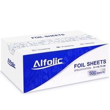 Aluminum Foil Sheets - 9 x 10.75 Pre Cut Tin Foil, Premium Aluminum Foil Wrap...