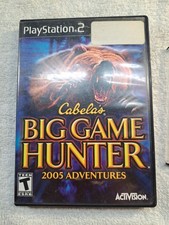 PS2 Cabelas Big Game Hunter 2005 Adventures PlayStation 2  Complete CIB + Bonus
