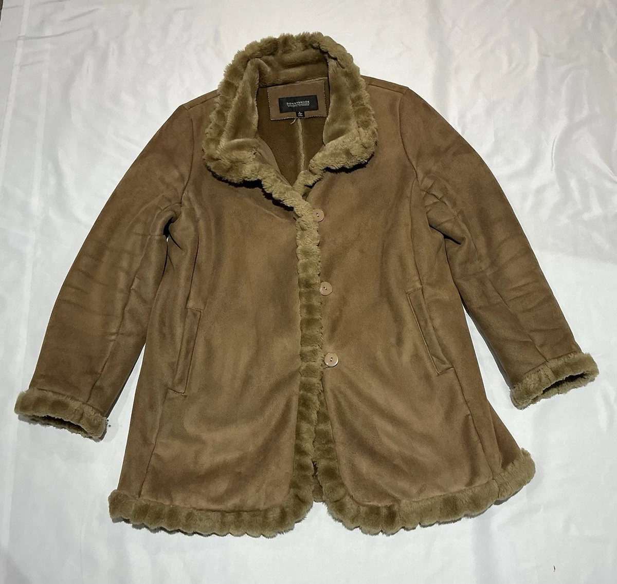 Donnybrook Coats, Jackets & Vests Faux Fur Outer Shell for Women 