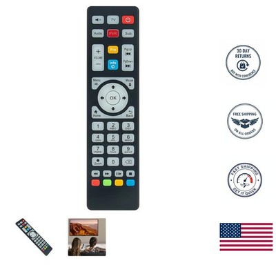 Compact Remote Control for Global Plus TV Box Pro 4K   Infrared Connectivity