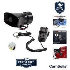 7 Sound Mode Universal Police Siren Horn Pa System For All 12v Vehicles 7 Sound Mode Universal Police Siren Horn Pa System For All 12v Vehicles