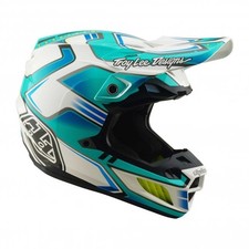 Casco Troy Lee Designs MX - SE5 composito MIPS Integra - CREST (Vero Teal)