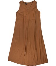Alfani Womens Solid Midi Dress