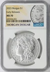 2023 $1 Morgan Dollar NGC MS70 Early Releases