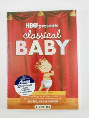 Classical Baby : Music, Art & Dance (DVD, 2005) 3 Discs - Sealed