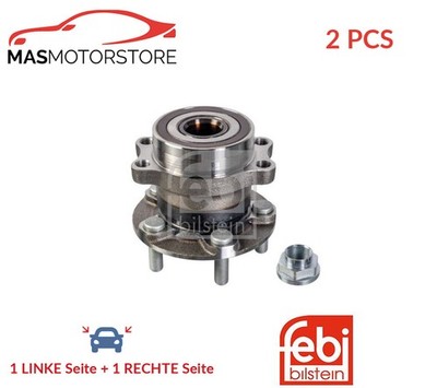 RADLAGERSATZ RADLAGER SATZ PAAR FEBI BILSTEIN 174806 2PCS A FÜR SUBARU FORESTER