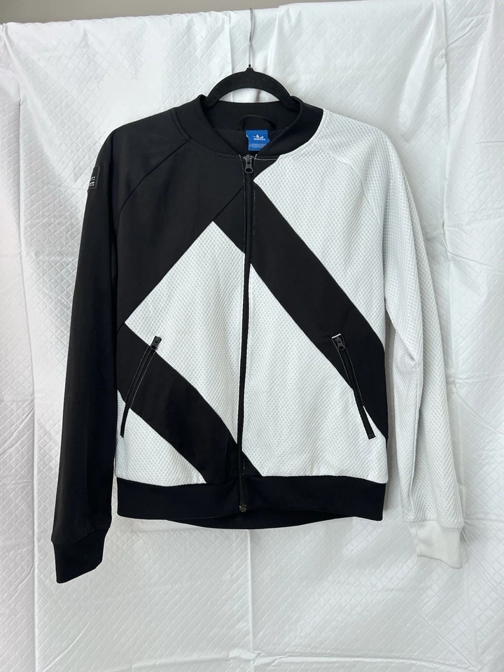 Chaqueta de Pista Adidas Originales Para Mujer EQT SST Talla Mediana BP5089 Foto 2 de 4