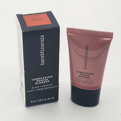 NEW bareMinerals Complexion Rescue Blonzer Blush+Bronzer Kiss of Copper