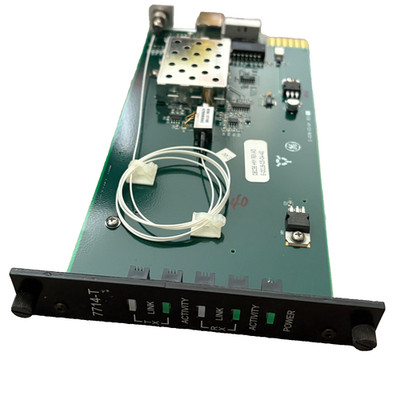 GE Security S7714DT-RST1 Fiber Optic Data Transceiver Rack Module Card