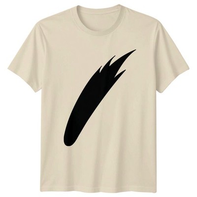 Minimalist Black Speed Comet Graphic T-Shirt Space Abstract Geburtstagsgeschenk