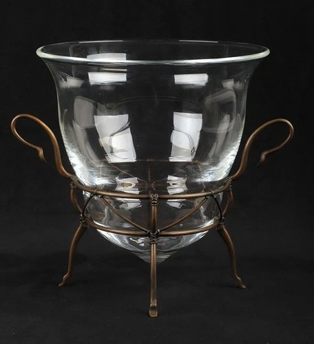 Rare Signed Steuben Crystal Archaic Vase Michael Graves Design Mint NR