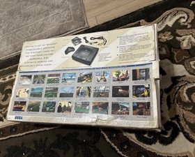 SEGA Saturn Black Console w/ Box & Controllers, Dual Speed CD-ROM NTSC-U/C