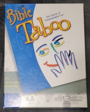 Bible Taboo Board Game Unspeakable Fun 2010 100% Complete SEALED