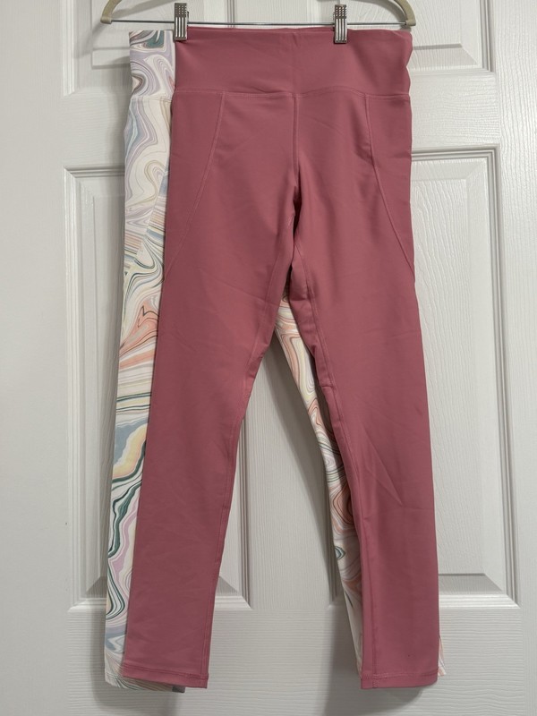 Old Navy Active Powersoft Side-Pocket Leggings Girls, Size XL (14-16) - 2 Pairs
