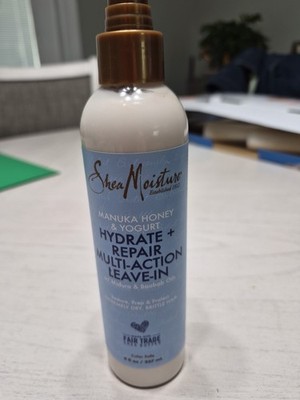 Shea Moisture Manuka Honey & Yogurt Multi-Action Leave-in 8oz Missing Top Cap