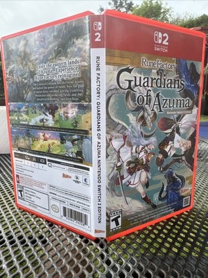 OHNE SPIEL - Rune Factory Guardians Of Azuma - Nintendo Switch 2 - ERSATZHÜLLE