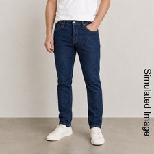 Levi  s 510 Jeans Mens 32x28.5 Dark Wash Skinny Fit Denim Made Poland