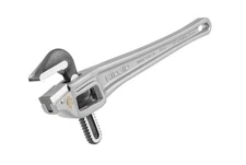RIDGID 31125 Model 18 Aluminum Offset Pipe Wrench, 18-inch Plumbing Wrench, S...