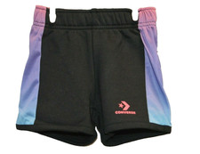 Converse Little Girls Gradient Shorts Black Size 5