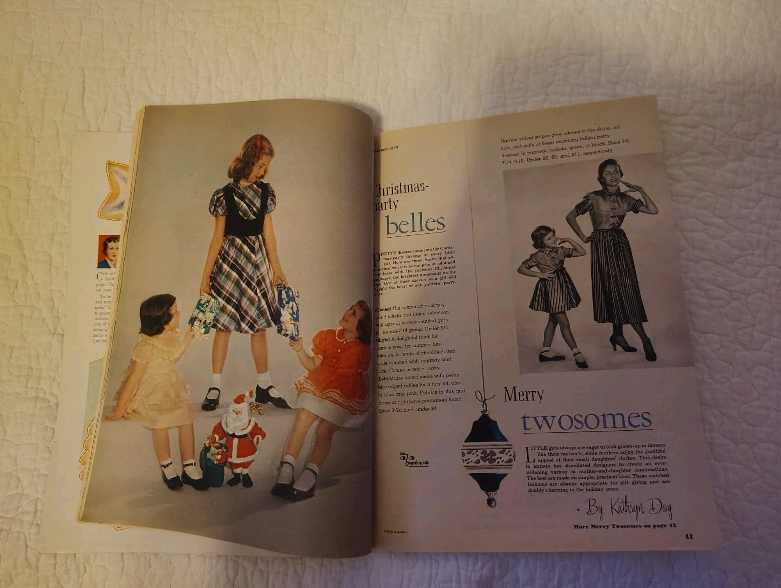 Lot of Vintage MCM 1940s 50s 60s Christmas Sheet Music + Full Family Circle Mag.