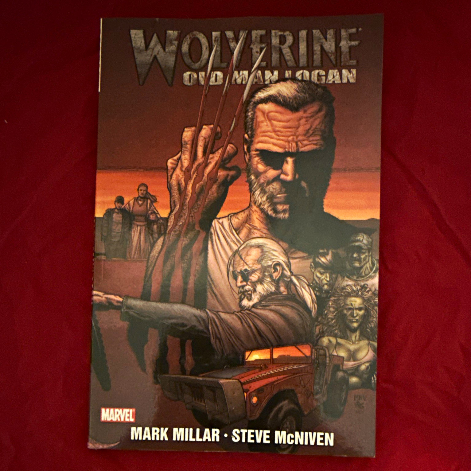 Marvel Wolverine: Old Man Logan Trade Paperback Graphic Novel by Millar McNiven