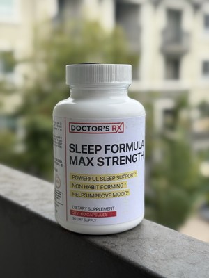 Sleep Formula Max Strength | Fully Dosed Sleep Aid for Adults 