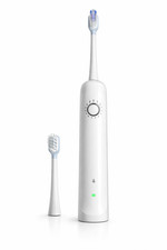Electric Toothbrush with 2 Brush Heads, 5 Modes Sonic Toothbrush, Long Battery  