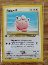 1st Edition Neo Destiny Jigglypuff 44/105 