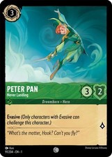 Peter Pan - Never Landing 91/204 The First Chapter Common Near Mint Lorcana