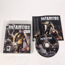 inFamous Playstation PS3 Video Game Manual PAL