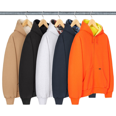Supreme Reversible Work Zip Up Hooded Sweatshirt 5colors FW25 | eBay